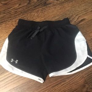 black under armour shorts!